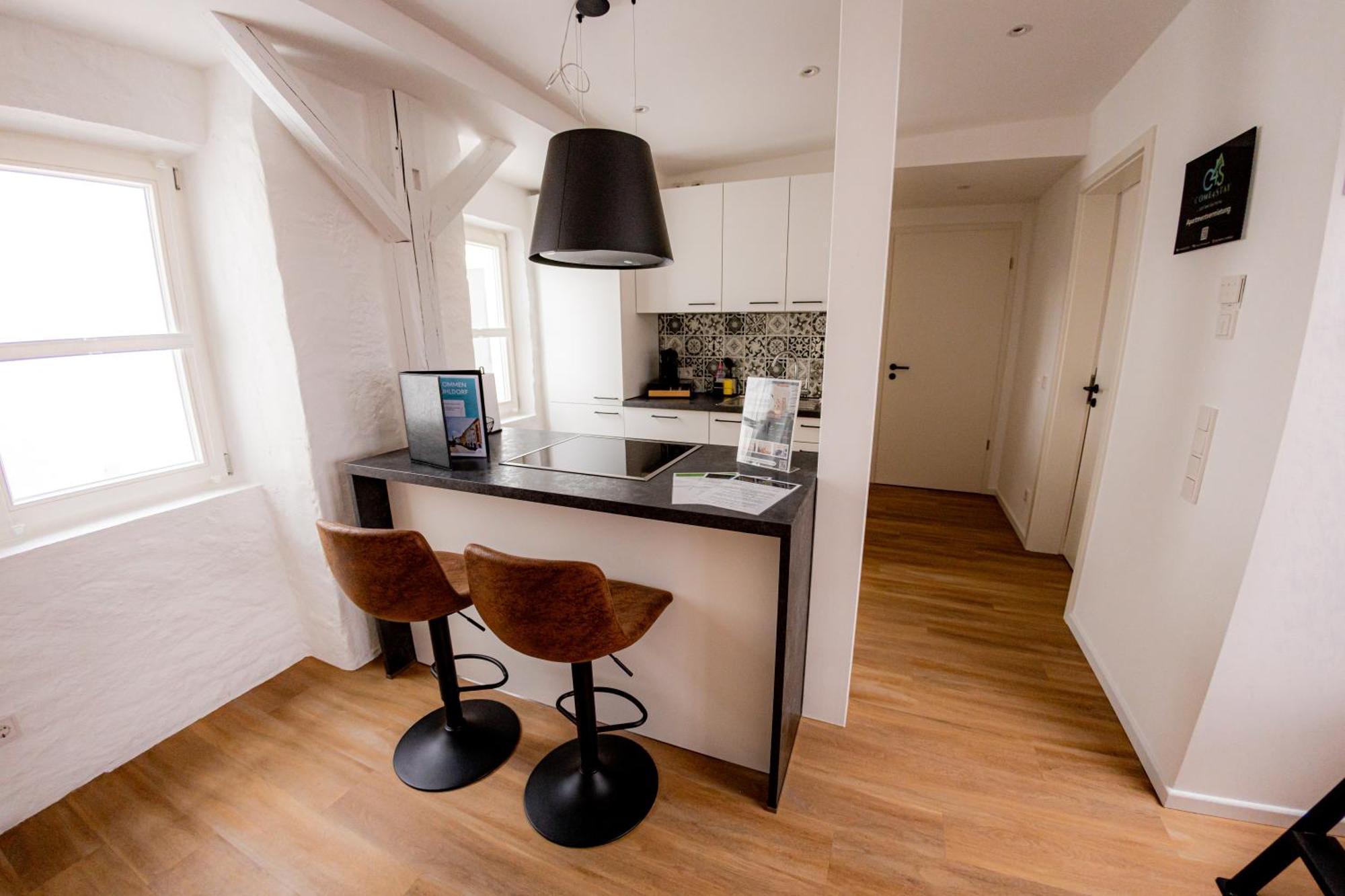 Highlight Am Stadtplatz Muehldorf - C4S Come4Stay - 2 Zimmer Wohnung I Bis Zu 5 Gaeste 객실 사진