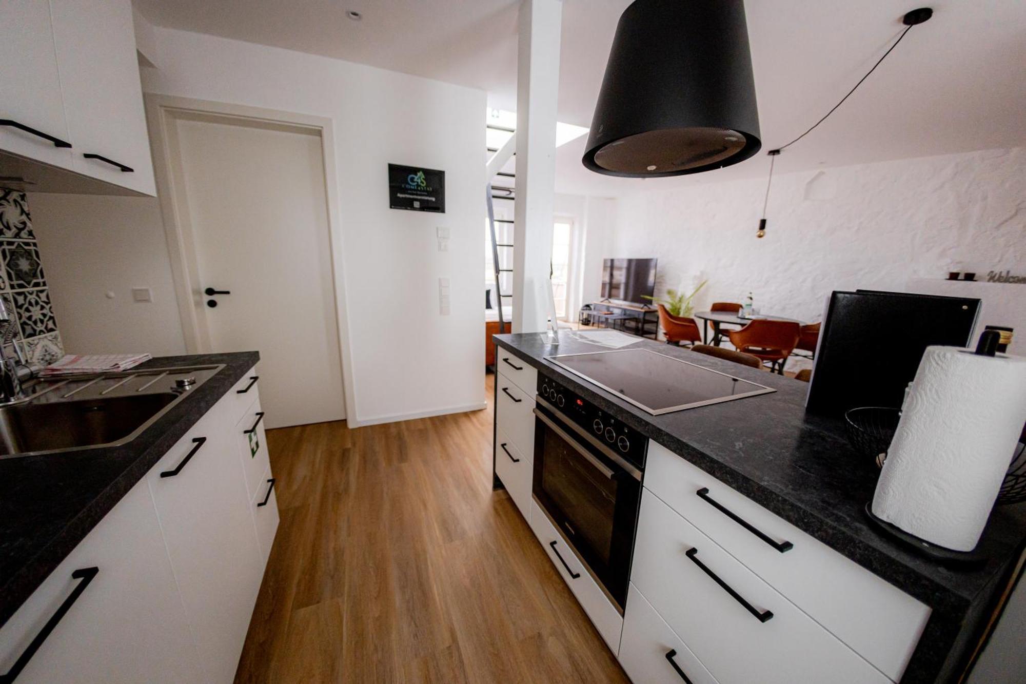 Highlight Am Stadtplatz Muehldorf - C4S Come4Stay - 2 Zimmer Wohnung I Bis Zu 5 Gaeste 객실 사진