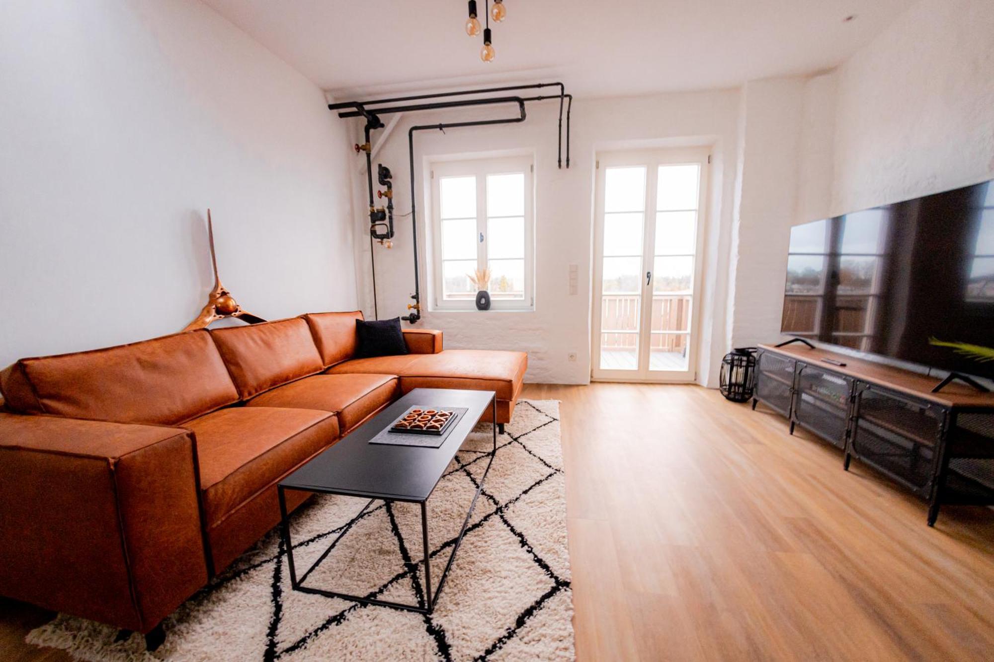 Highlight Am Stadtplatz Muehldorf - C4S Come4Stay - 2 Zimmer Wohnung I Bis Zu 5 Gaeste 객실 사진